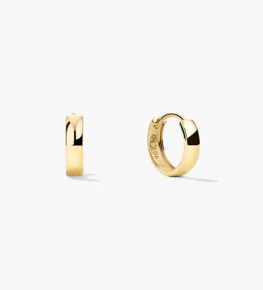 Mejuri Bold Huggie Hoops